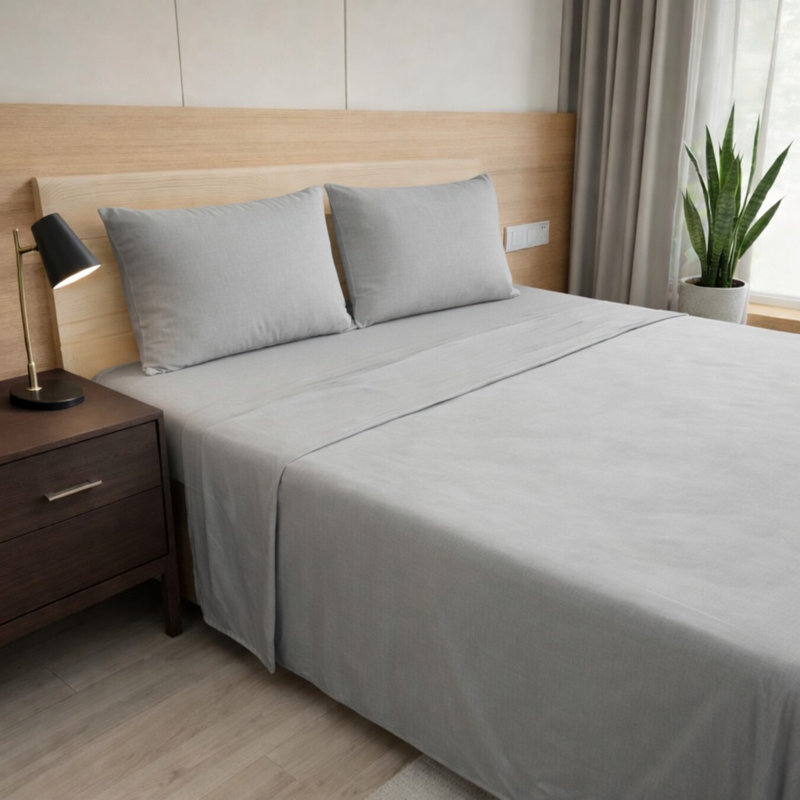 Ultra Soft Bamboo Sheet Set - 4 Pc Set - Wrinkle Resistant - Cooling Sheets with Deep Pockets