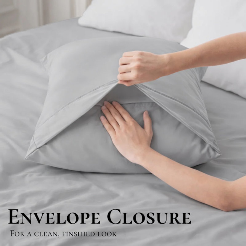 Ultra Soft Bamboo Sheet Set - 4 Pc Set - Wrinkle Resistant - Cooling Sheets with Deep Pockets